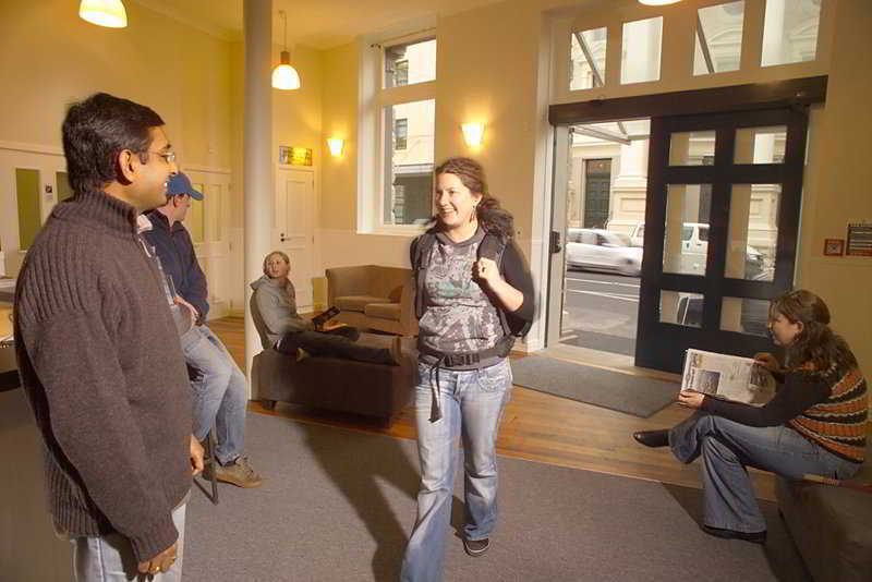 Nomads Capital Backpackers - Wellington (Adults Only) Hostel Εξωτερικό φωτογραφία The lobby of the building