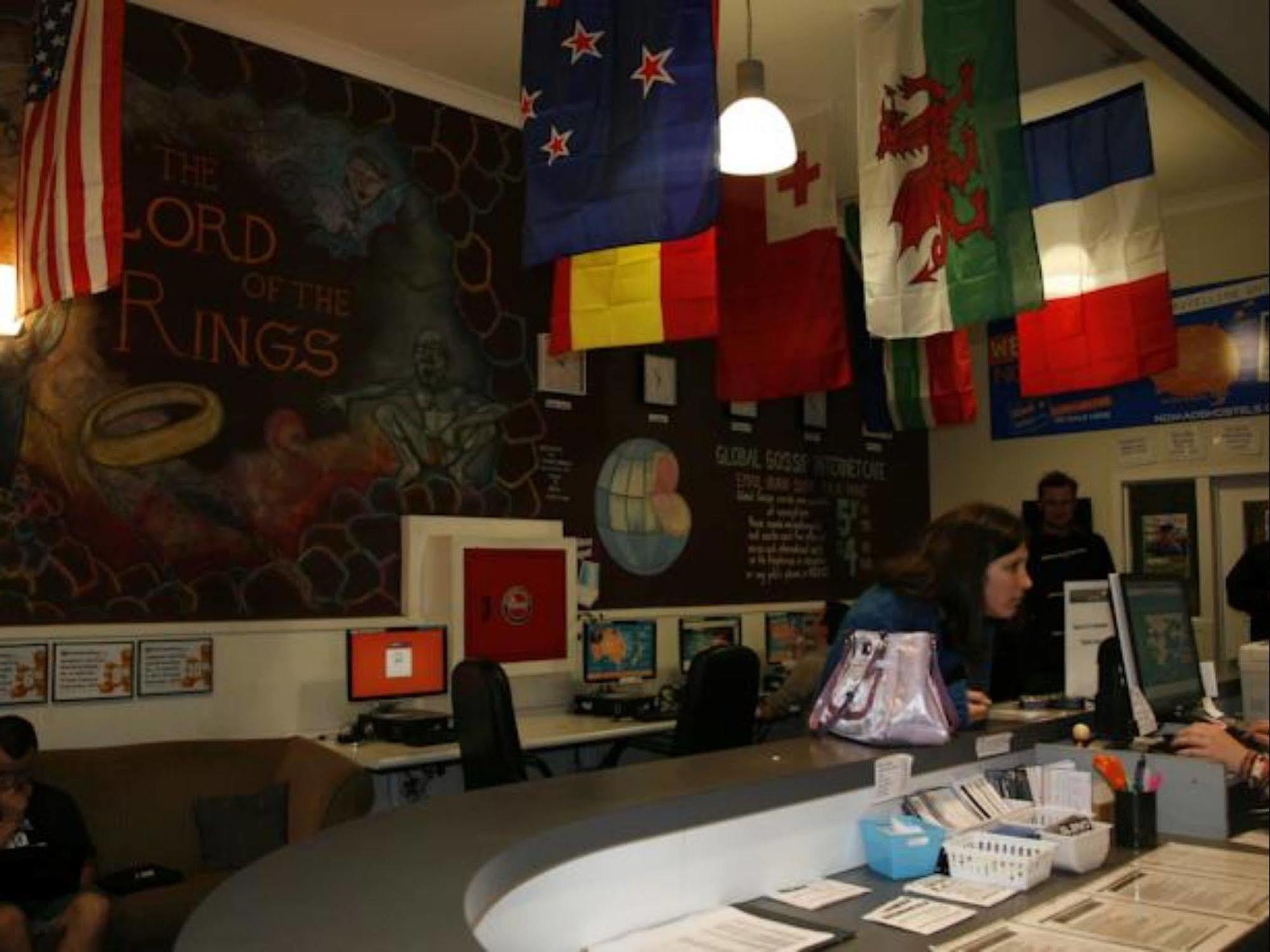Nomads Capital Backpackers - Wellington (Adults Only) Hostel Εξωτερικό φωτογραφία The reception area of the Tolkien Reading Society at the University of Oxford